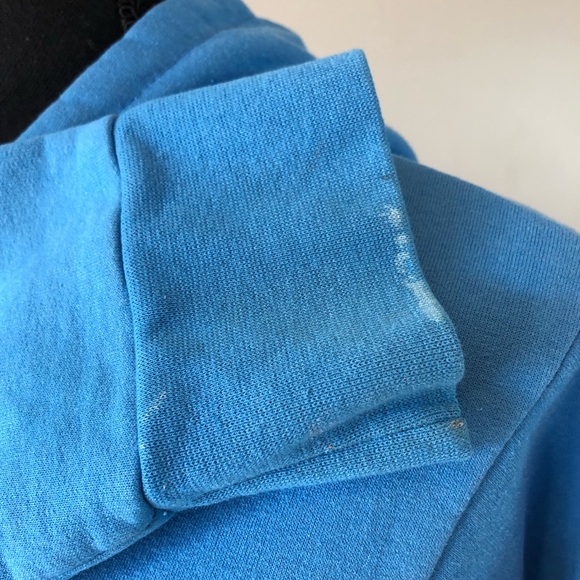 Women’s Vintage Take Cover Blue Cookie Monster Graphic Hoodie size XS - Picture 9 of 14